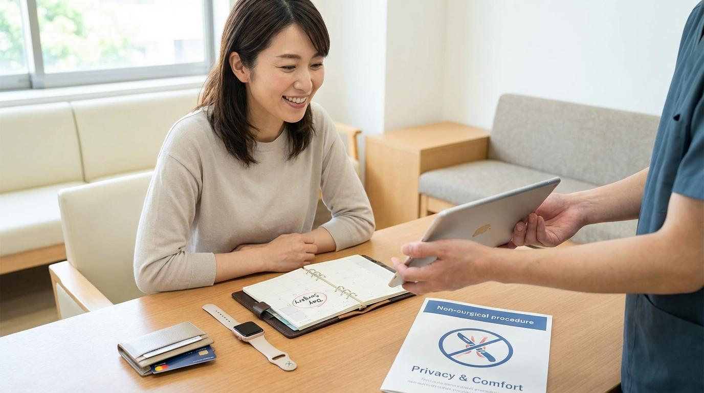 患者様に寄り添って説明している医師の写真